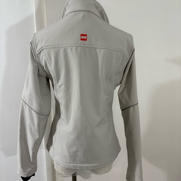 Hurricane LEGO Tan Full Zip Windbreaker Jacket Women’s S - Picture 6 of 14